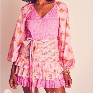 LOVESHACKFANCY RINA DRESS SIZE 6